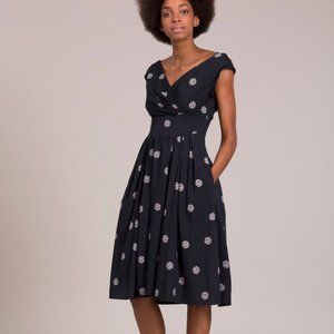 NWT | Emily and Fin Florence Dress in Sketchy Spot | Size: S / 4 - 6 (UK 10)